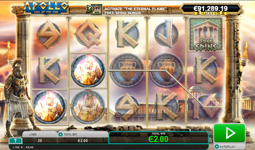 Apollo God of the Sun Slot